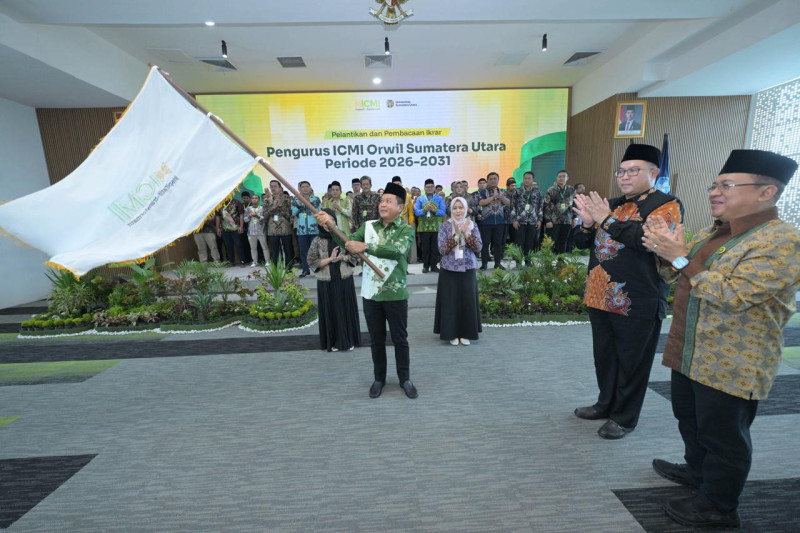 Prof. Muryanto Amin Pimpin ICMI Sumut, Perkuat Kontribusi Cendekiawan untuk Umat